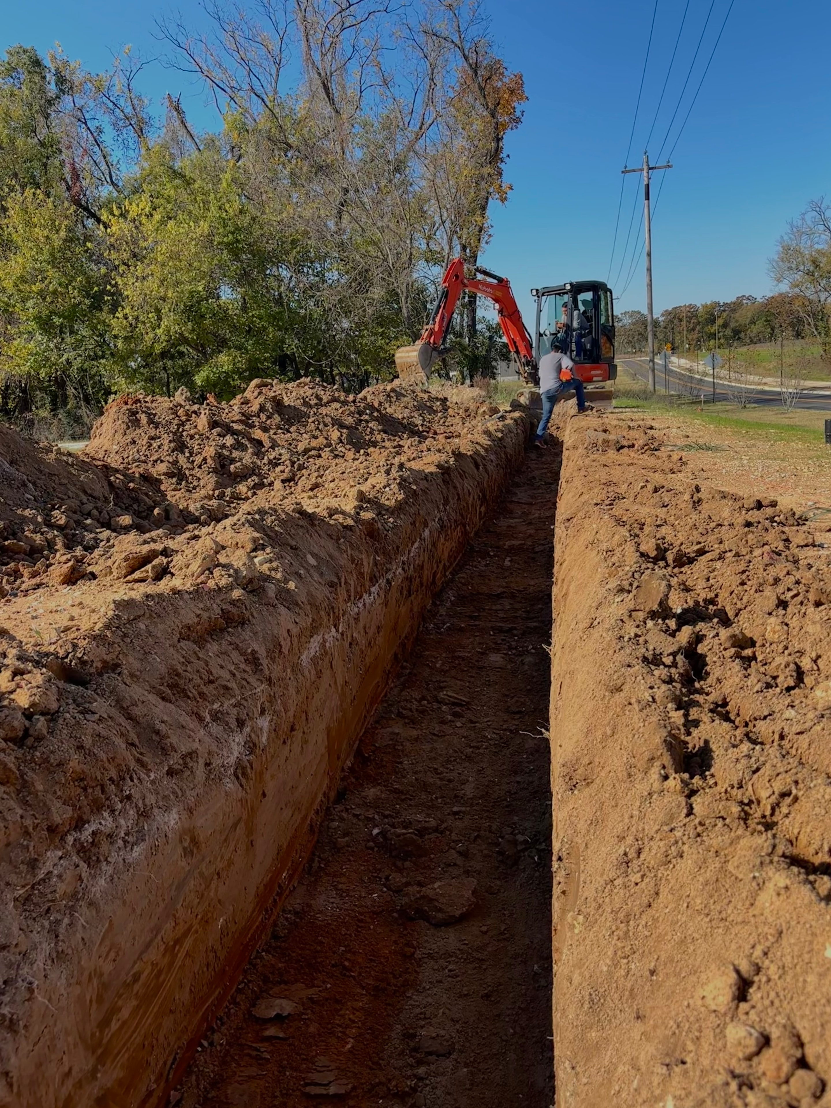 Excavation and site prep work